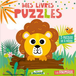 ISBN Mon P'tit Hemma - Mes Livres puzzles - Les animaux - 5 puzzles de 6 pièces : Le livre de Carotte et Compagnie, Collectif
