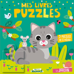 ISBN Mon P'tit Hemma - Mes Livres puzzles - Le jardin - 5 puzzles de 6 pièces : Le livre de Carotte et Compagnie, Collectif