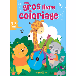 ISBN Mon gros livre de coloriage (Animaux musique) : Le livre de Collectif, 192 pages