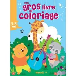 ISBN Mon gros livre de coloriage (Animaux musique) : Le livre de Collectif