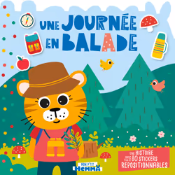 ISBN Mon P'tit Hemma - Histoire avec stickers repositionnables - Une journée en balade - Une histoire avec plus de 80 sticker ...