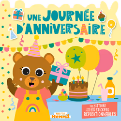 ISBN Mon P'tit Hemma - Histoire avec stickers repositionnables - Une journée d'anniversaire - Une histoire avec plus de 80 st ...