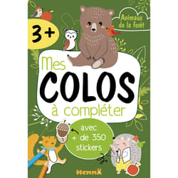 ISBN Mes colos à compléter - Animaux de la forêt - avec + de 350 stickers : Le livre de Collectif