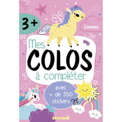 ISBN Mes colos à compléter - Licornes - avec + de 350 stickers : Le livre de Collectif