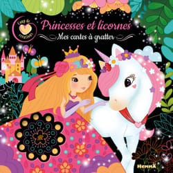 ISBN Coup de coeur créations - Princesses et licornes - Mes cartes à gratter : Le livre de Elen Lescoat