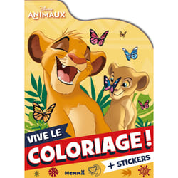 ISBN Disney Animaux - Vive le coloriage ! (Simba et Nala) : Le livre de Collectif