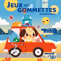 ISBN Hemma et Moi - Jeux avec gommettes - Vive les vacances ! - repositionnables : Le livre de Ahorine, Collectif, 32 pages