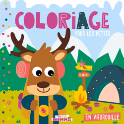 ISBN Mon P'tit Hemma - Coloriage pour les petits - En vadrouille : Le livre de Carotte et Compagnie, Collectif, 24 pages