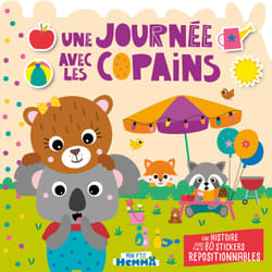 ISBN Mon P'tit Hemma - Histoire avec stickers repositionnables - Une journée avec les copains - Une histoire avec plus de 80 stickers rep : Le livre de Carotte et Compagnie, Collectif