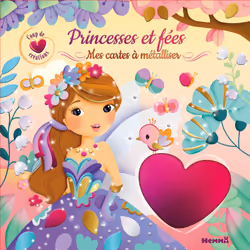 ISBN Coup de coeur créations - Princesses et fées - Mes cartes à métalliser : Le livre de Elen Lescoat, 20 pages