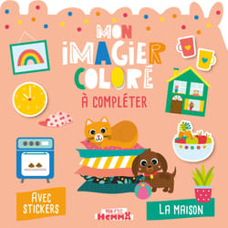 ISBN Mon P'tit Hemma - Mon imagier coloré à compléter - La maison - Avec stickers : Le livre de Carotte et Compagnie, Collectif