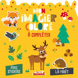 ISBN Mon P'tit Hemma - Mon imagier coloré à compléter - La forêt - Avec stickers : Le livre de Carotte et Compagnie, Collectif