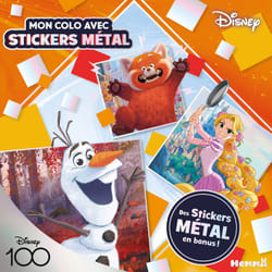 ISBN Disney 100 Disney - Mon colo avec stickers métal (Olaf, Mei, Raiponce) - Des stickers métal en bonus ! : Le livre de Collectif