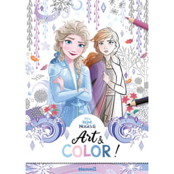 ISBN Disney La Reine des Neiges 2 - Art & Color ! (Elsa et Anna fond hiver) : Le livre de Collectif