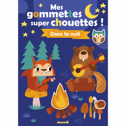 ISBN Mes gommettes super chouettes ! Dans la nuit : Le livre de Collectif, Collectif, 24 pages