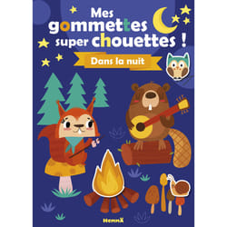 ISBN Mes gommettes super chouettes ! Dans la nuit : Le livre de Collectif, Collectif