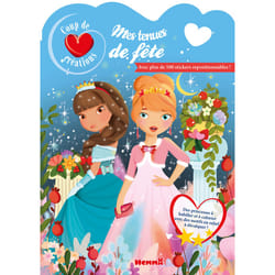 ISBN Coup de coeur créations - Mes tenues de fête - Avec plus de 500 stickers repositionnables ! : Le livre de Elen Lescoat, Collectif