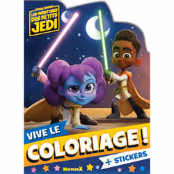 ISBN Disney Star Wars - Les Aventures des Petits Jedi - Vive le coloriage ! - + stickers : Le livre de Collectif, 28 pages