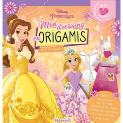 ISBN Disney Princesses - Coup de coeur créations - Mon dressing en origamis (Belle et Raiponce) - Habille tes princesses avec 32 motifs différents et des stickers scintillants pour accompagner tes création : Le livre de Collectif