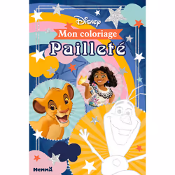 ISBN Disney - Mon coloriage pailleté : Le livre de Collectif, 32 pages