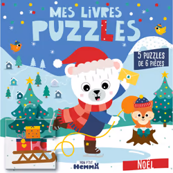 ISBN Mon P'tit Hemma - Mes Livres puzzles - Noël - 5 puzzles de 6 pièces : Le livre de Carotte et Compagnie, Collectif, 12 pa ...