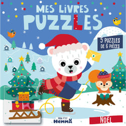 ISBN Mon P'tit Hemma - Mes Livres puzzles - Noël - 5 puzzles de 6 pièces : Le livre de Carotte et Compagnie, Collectif