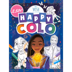 ISBN Disney Wish - Happy colo : Le livre de Collectif, 32 pages