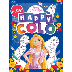 ISBN Disney Princesses - Happy colo (Raiponce et Mulan) : Le livre de Collectif, 32 pages