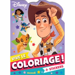 ISBN Disney - Vive le coloriage ! (Woody) - + stickers : Le livre de Collectif, 28 pages