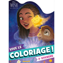 ISBN Disney Wish - Vive le coloriage ! : Le livre de Collectif