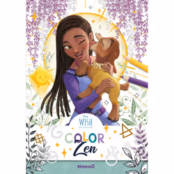 ISBN Disney Wish - Color Zen : Le livre de Collectif, 48 pages