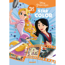 ISBN Disney Princesses - Star Color (Raiponce et Mulan) : Le livre de Collectif