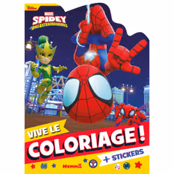ISBN Marvel Spidey et ses amis extraordinaires - Vive le coloriage ! (Spidey et Electro) : Le livre de Collectif, 28 pages