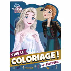 ISBN Disney La Reine des Neiges 2 - Vive le coloriage ! (Elsa et Anna) : Le livre de Collectif, 28 pages
