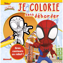 ISBN Marvel Spidey et ses amis extraordinaires - Je colorie sans déborder (Spidey) : Le livre de Collectif, 48 pages