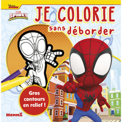 ISBN Marvel Spidey et ses amis extraordinaires - Je colorie sans déborder (Spidey) : Le livre de Collectif