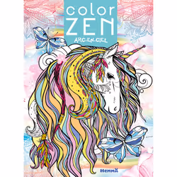 ISBN Color Zen - Arc-en-ciel (Licorne) : Le livre de Collectif, 48 pages