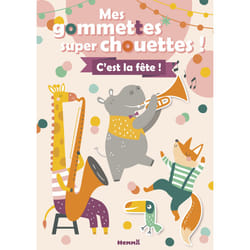 ISBN Mes gommettes super chouettes ! C'est la fête ! : Le livre de Collectif, Collectif