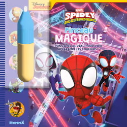ISBN Marvel Spidey et ses amis extraordinaires - Pinceau magique (Spidey team) : Le livre de Collectif, 16 pages
