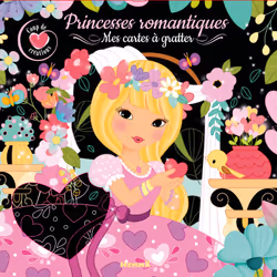 ISBN Coup de coeur créations - Princesses romantiques - Mes cartes à gratter : Le livre de Elen Lescoat, 12 pages