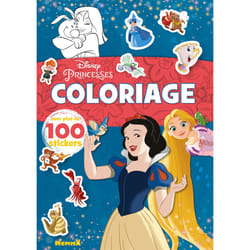 ISBN Disney Princesses - Coloriage avec plus de 100 stickers (Blanche-Neige et Raiponce) - Avec plus de 100 stickers : Le livre de Collectif