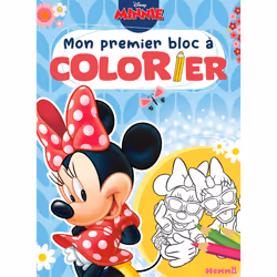 ISBN Disney Minnie - Mon premier bloc à colorier : Le livre de Collectif, 96 pages