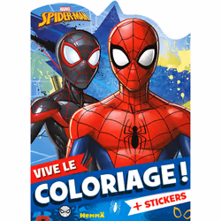 ISBN Marvel Spider-Man - Vive le coloriage ! (Miles Morales et Spider-Man) : Le livre de Collectif, 28 pages