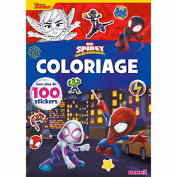 ISBN Marvel Spidey et ses amis extraordinaires - Coloriage avec plus de 100 stickers (Spidey et Ghost Spider) : Le livre de C ...
