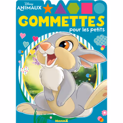 ISBN Disney Animaux - Gommettes pour les petits (Gros panpan) : Le livre de Collectif, 24 pages