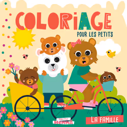ISBN Mon P'tit Hemma - Coloriage pour les petits - La famille : Le livre de Carotte et Compagnie, Collectif, 24 pages