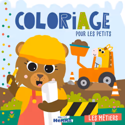 ISBN Mon P'tit Hemma - Coloriage pour les petits - Les métiers : Le livre de Carotte et Compagnie, Collectif, 24 pages