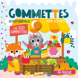 ISBN Mon P'tit Hemma - Gommettes pour les petits - Au marché : Le livre de Carotte et Compagnie, Collectif