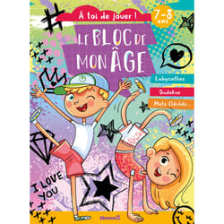 ISBN Le bloc de mon âge (7-8 ans) - A toi de jouer ! (Garçon-fille danse) - Labyrinthes - Sudokus - Mots fléchés : Le livre de Collectif, Collectif