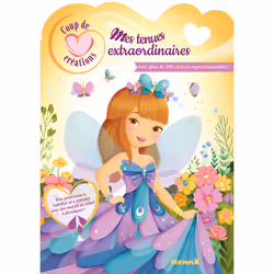 ISBN Coup de coeur créations - Mes tenues extraordinaires - Avec plus de 500 stickers repositionnables ! : Le livre de Elen L ...